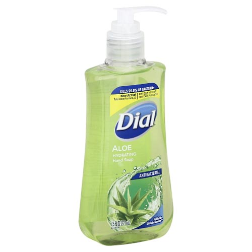 Image for Dial Hand Soap, Hydrating, Antibacterial, Aloe,7.5oz from Keyes Drug