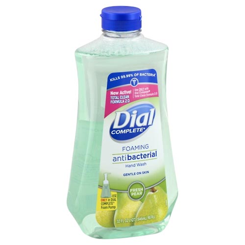 Image for Dial Hand Wash, Foaming, Antibacterial, Fresh Pear,32oz from Keyes Drug