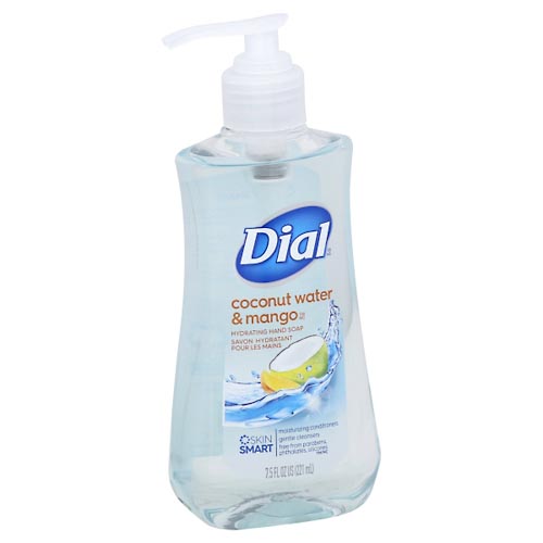 Image for Dial Hand Soap, Hydrating, Coconut Water & Mango,7.5oz from Keyes Drug