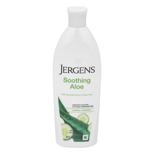 Image for Jergens Moisturizer, Refreshing, Soothing Aloe,10oz from Keyes Drug