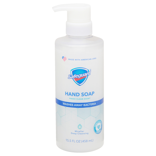 Image for Safeguard Hand Soap, Fresh Clean Scent,15.5fl oz from Keyes Drug