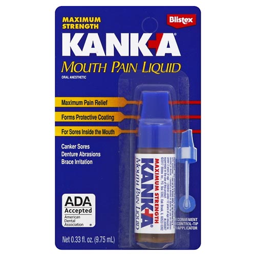 Image for Kanka Mouth Pain Liquid, Maximum Strength,0.33oz from Keyes Drug