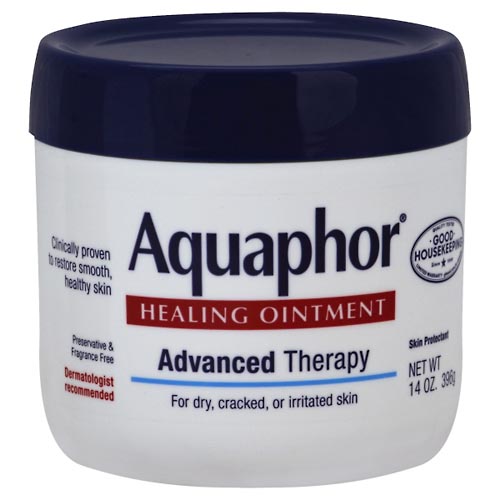 Image for Aquaphor Healing Ointment, Advanced Therapy, for Dry, Cracked, or Irritated Skin,14oz from Keyes Drug
