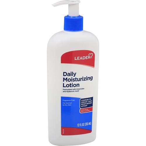 Image for Leader Lotion, Daily Moisturizing, Fragrance-Free,12oz from Keyes Drug