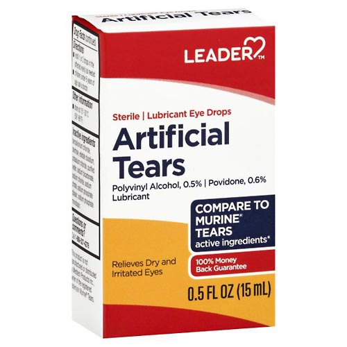 Image for Leader Artificial Tears,0.5oz from Keyes Drug