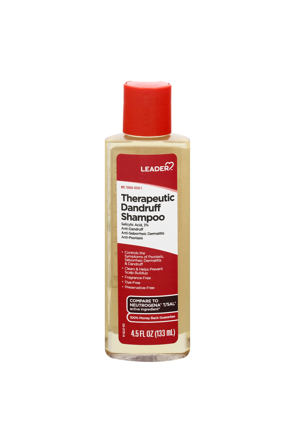 Image for Leader Dandruff Shampoo, Therapeutic,4.5oz from Keyes Drug