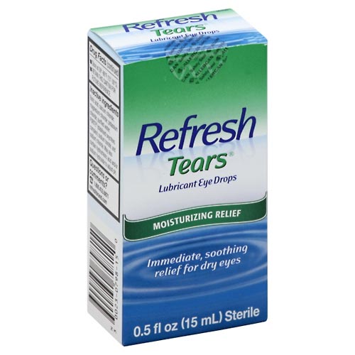 Image for Refresh Eye Drops, Lubricant, Moisturizing Relief,0.5oz from Keyes Drug