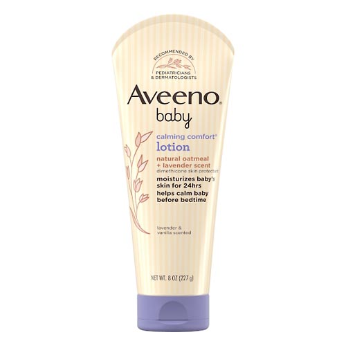 Image for Aveeno Lotion, Calming Comfort, Lavender & Vanilla Scented,8oz from Keyes Drug