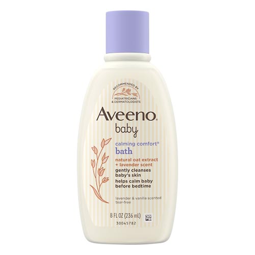 Image for Aveeno Bath, Calming Comfort, Lavender & Vanilla Scented,8oz from Keyes Drug