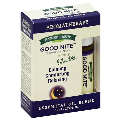 Image for Natures Truth Essential Oil Blend, Good Nite, On The Go Roll-On,0.33oz from Keyes Drug